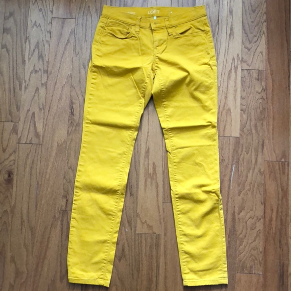 LOFT Denim - Dark yellow jeans